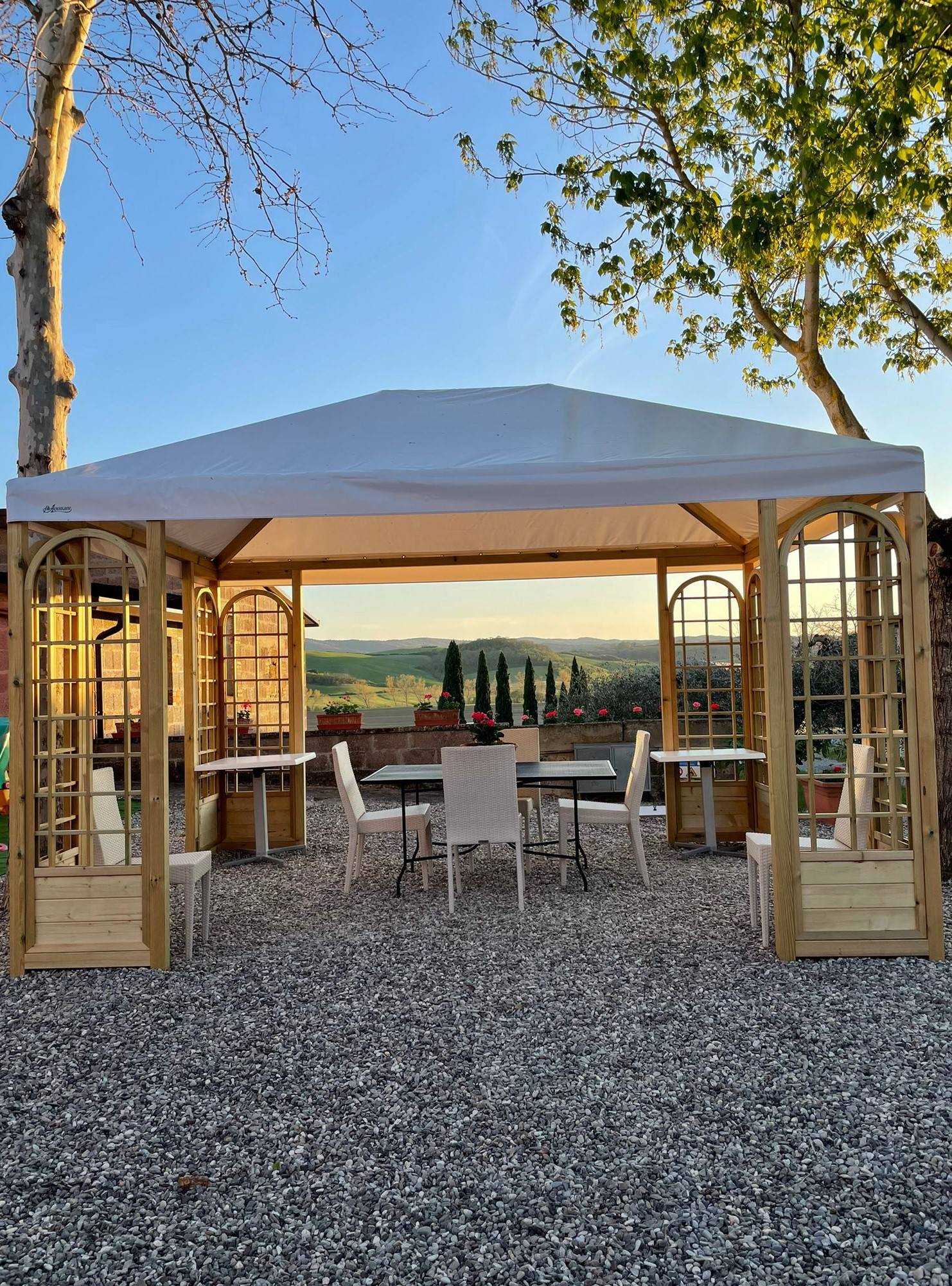 Gazebo in legno Siena